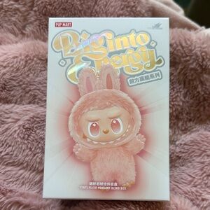 Pop Mart Big into Energy Vinyl Plush Pendant Blind Box Labubu - UNOPENED